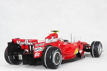 マテル1/18 Ferrari F2007 キミライコネン HotWheels 1:18 キミ ライコネン フェラーリ F2007 #6 ワールド